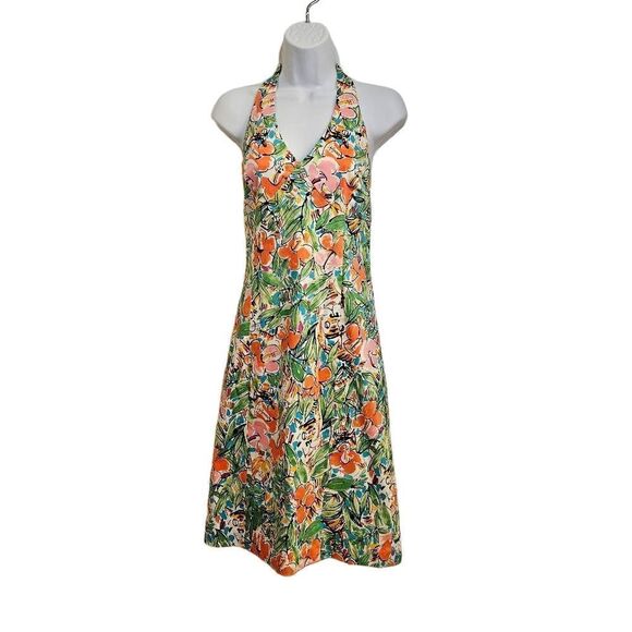 Island Republic Halter Sundress sz 6 - Picture 1 of 7